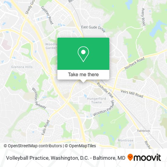 Volleyball Practice map