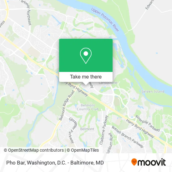 Pho Bar map