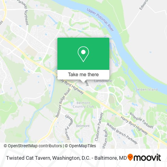 Twisted Cat Tavern map