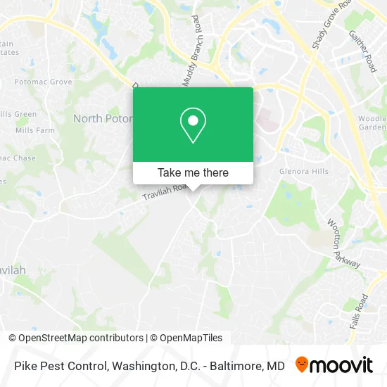 Mapa de Pike Pest Control