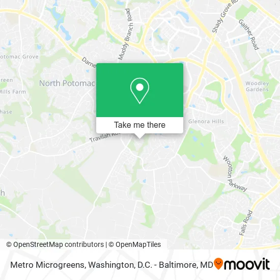 Metro Microgreens map