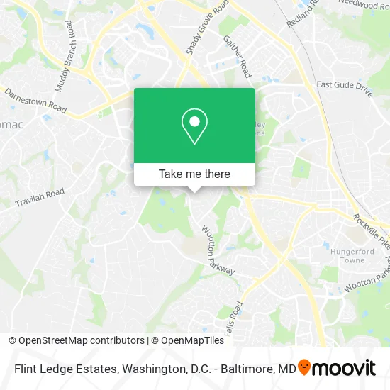 Mapa de Flint Ledge Estates