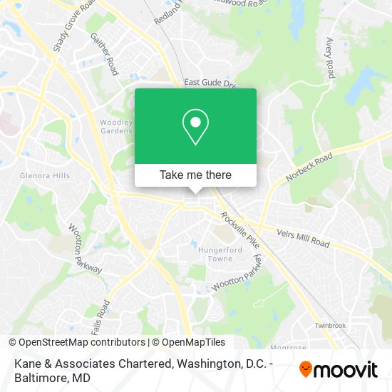 Mapa de Kane & Associates Chartered