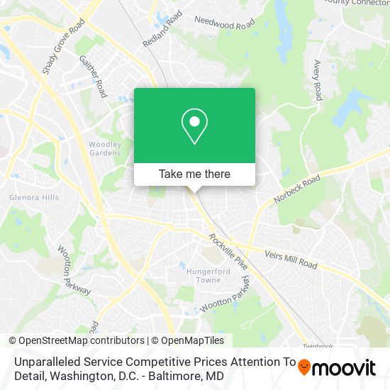 Mapa de Unparalleled Service Competitive Prices Attention To Detail
