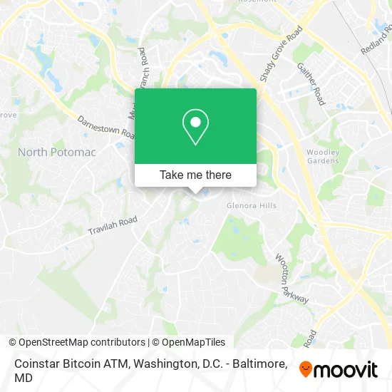 Coinstar Bitcoin ATM map