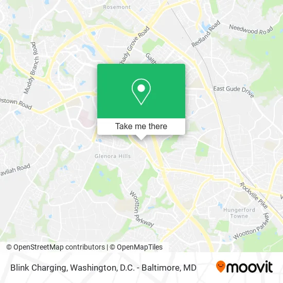 Mapa de Blink Charging