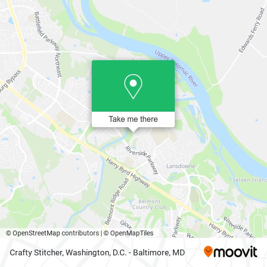 Crafty Stitcher map