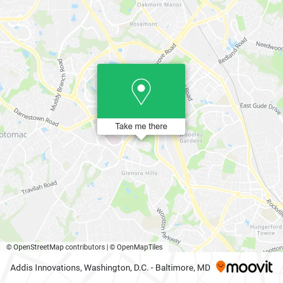 Addis Innovations map