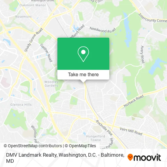DMV Landmark Realty map