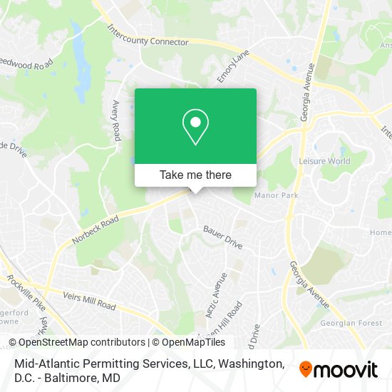 Mid-Atlantic Permitting Services, LLC map