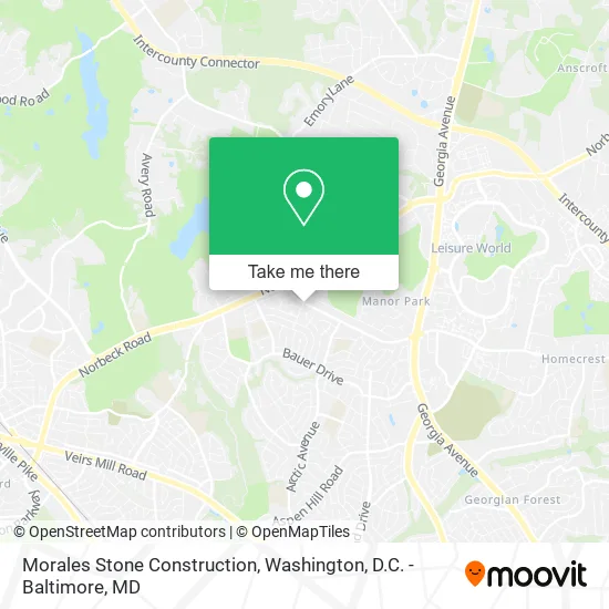 Mapa de Morales Stone Construction