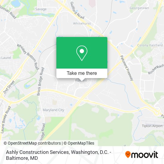 Ashly Construction Services map