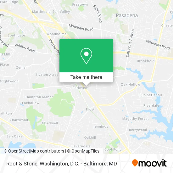 Root & Stone map