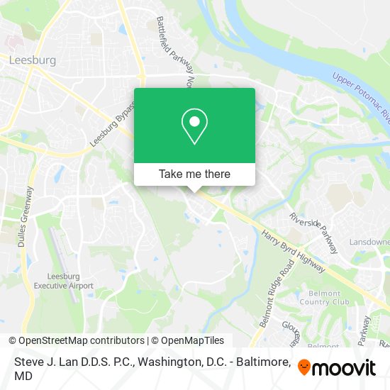 Steve J. Lan D.D.S. P.C. map