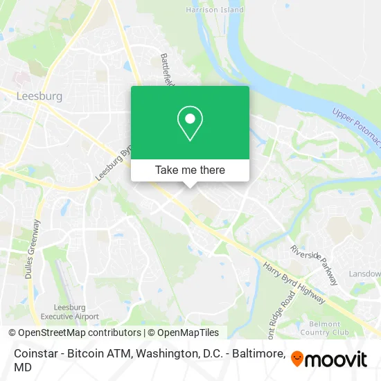 Coinstar - Bitcoin ATM map