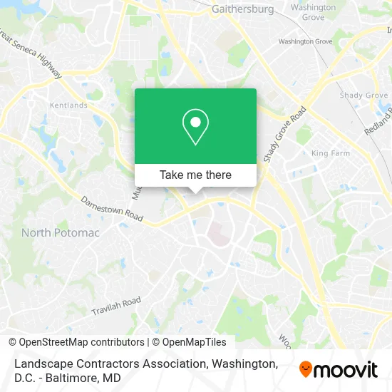 Landscape Contractors Association map
