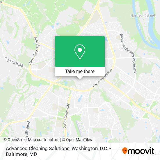Advanced Cleaning Solutions map