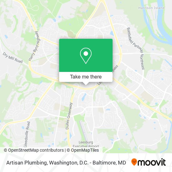 Mapa de Artisan Plumbing