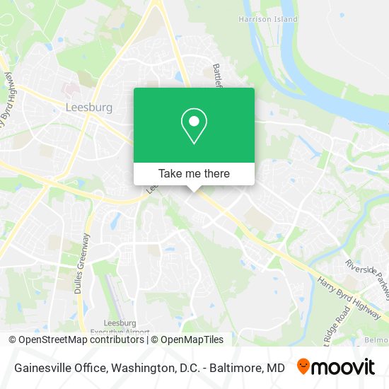 Gainesville Office map