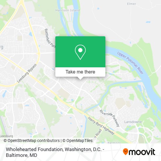 Mapa de Wholehearted Foundation