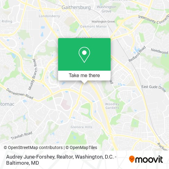 Audrey June-Forshey, Realtor map