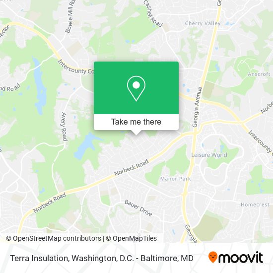 Terra Insulation map