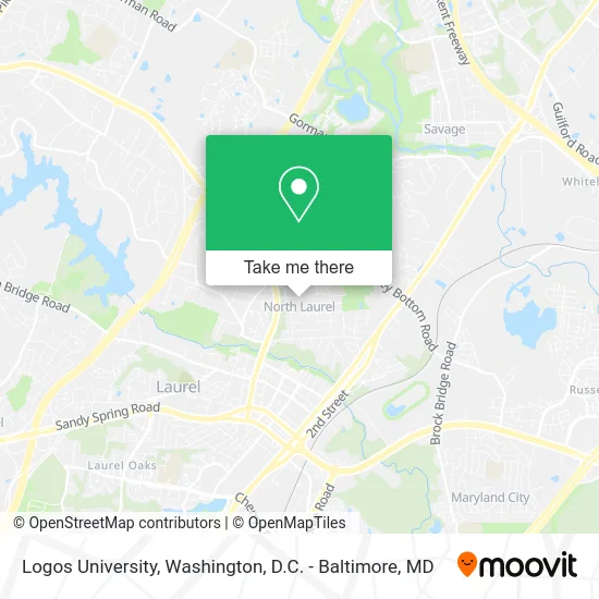 Logos University map