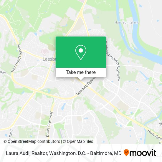 Mapa de Laura Audi, Realtor
