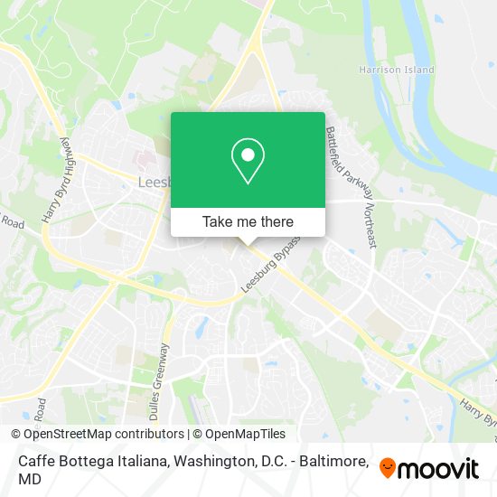 Caffe Bottega Italiana map