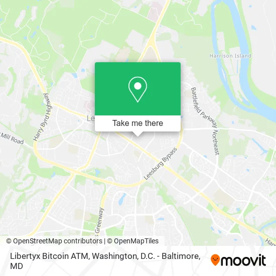 Libertyx Bitcoin ATM map