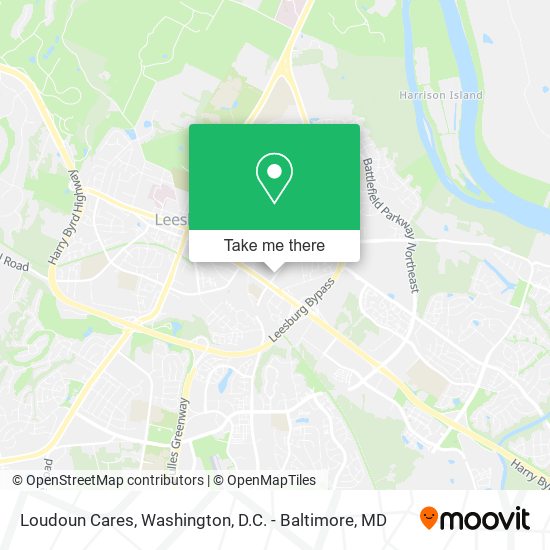 Loudoun Cares map