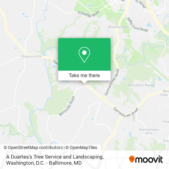 A Duartes's Tree Service and Landscaping map