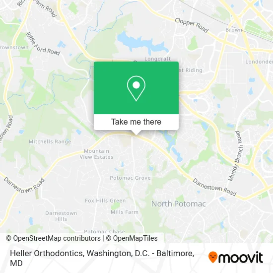Heller Orthodontics map