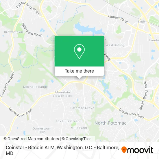 Coinstar - Bitcoin ATM map