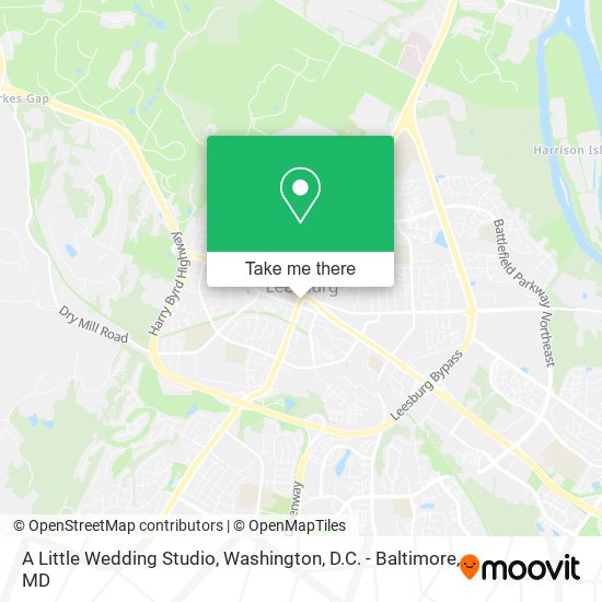 A Little Wedding Studio map