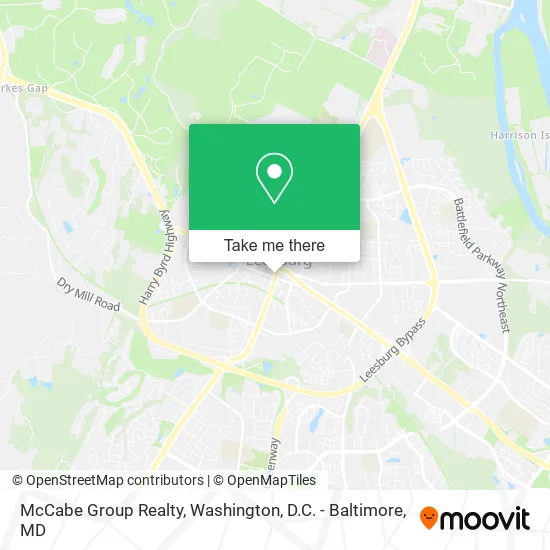 McCabe Group Realty map