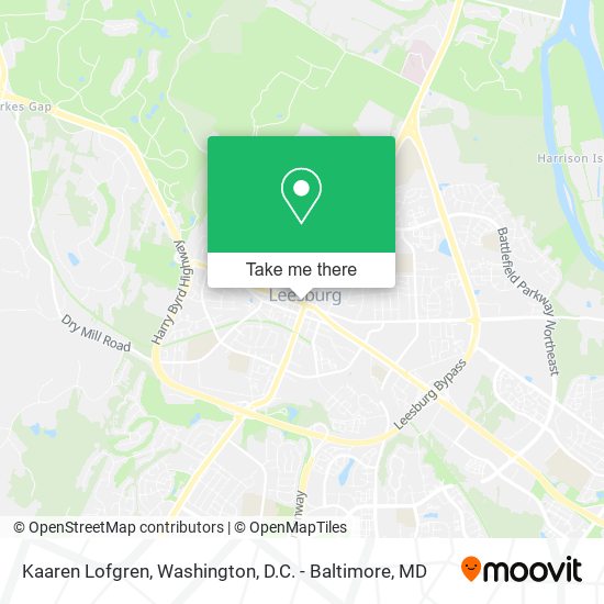 Kaaren Lofgren map