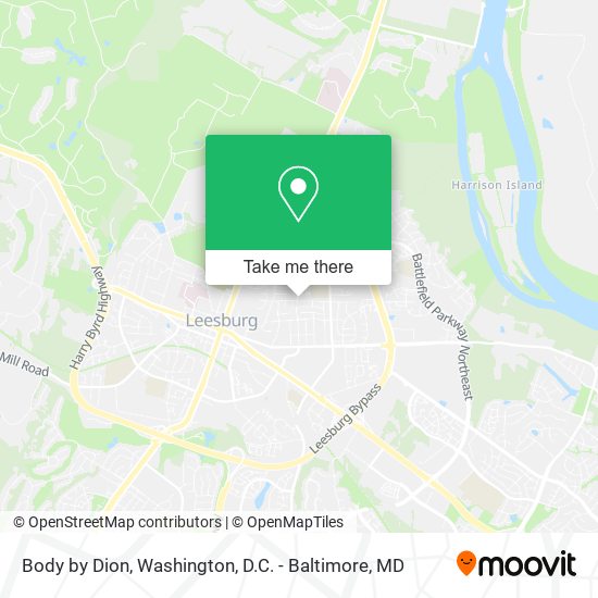 Body by Dion map