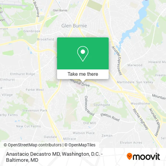 Anastacio Decastro MD map