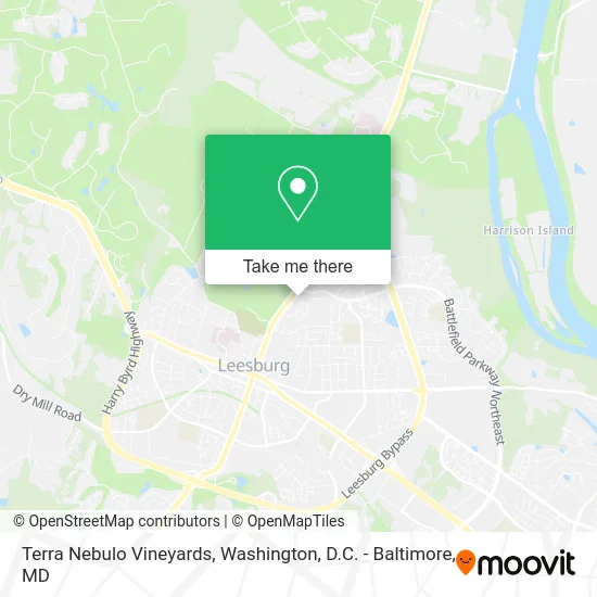 Terra Nebulo Vineyards map