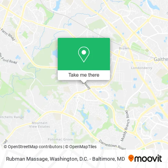 Rubman Massage map