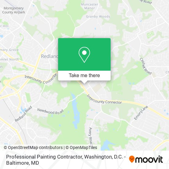 Professional Painting Contractor map