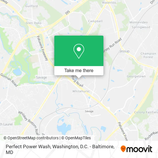 Perfect Power Wash map
