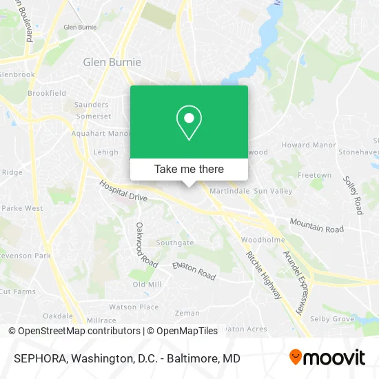 SEPHORA map