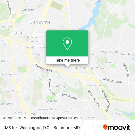M3 Ink map