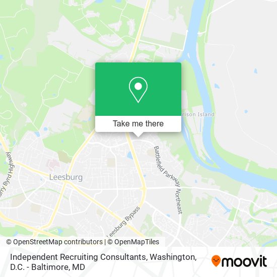 Independent Recruiting Consultants map