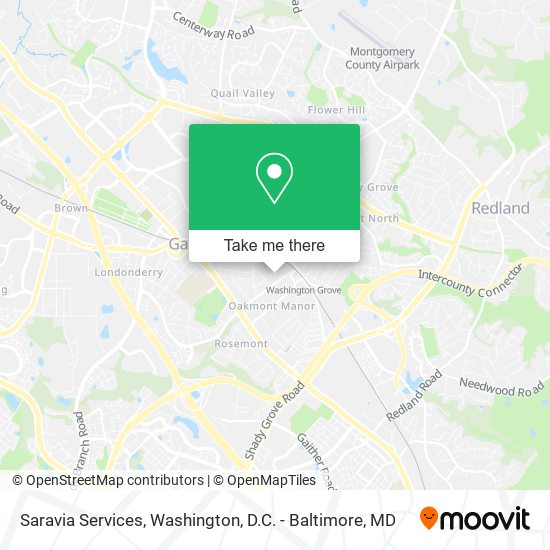 Mapa de Saravia Services