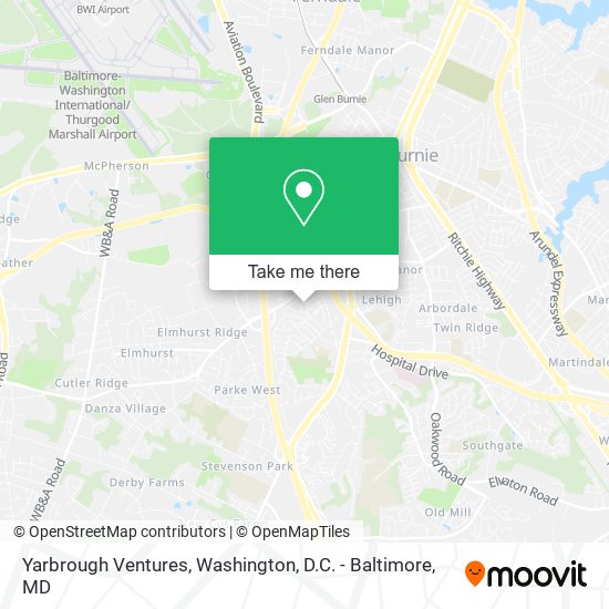 Mapa de Yarbrough Ventures