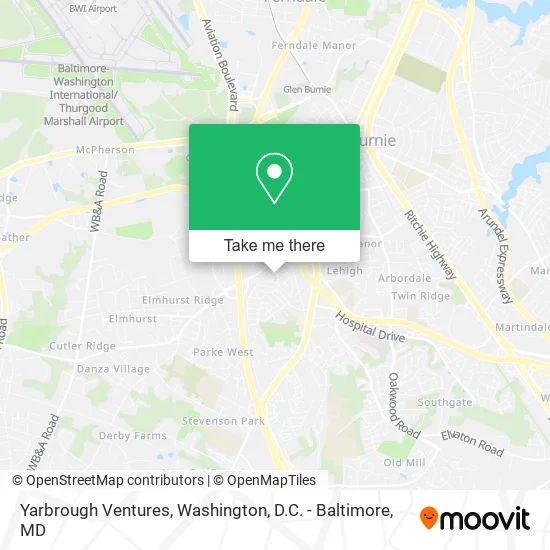 Mapa de Yarbrough Ventures