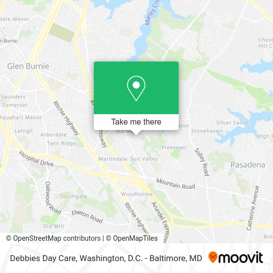 Debbies Day Care map